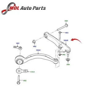 Land Rover Genuine Front Suspension Rear Lower Control Arm - LR141989 - Picture 1 of 1