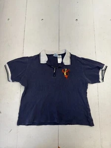 The Disney Store Vintage dunkelblau Tigger 1/4 Reißverschluss Polo T-Shirt Herren Größe Medium - Bild 1 von 5