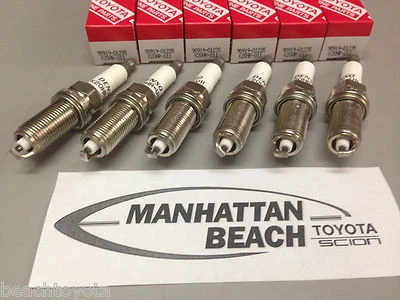 05-11 Toyota Tundra & 07-09 FJ Cruiser V6 4.0L Spark Plugs Set of 6, 90919-01235 - Image 1 of 2