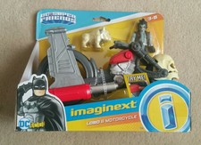 DC Imaginext Lobo & Motorcycle Figure Ships 24 hrs