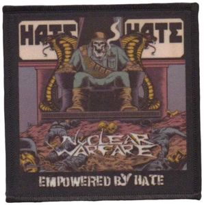 NUCLEAR WARFARE - Empowered By Hate - 10 cm x 10 cm - Patch - 167703 - Picture 1 of 1