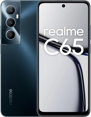 REALME C65 4G 8GB RAM 256GB 6,67 STARLIGHT BLACK 5000MA DUAL SIM ITALIA NO BRAND - Immagine 1 di 4