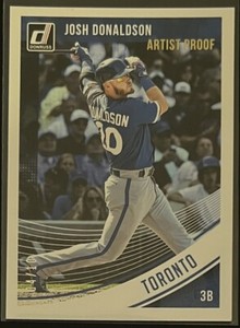 2018 Donruss Artist Proof Josh Donaldson 4/10 #188
