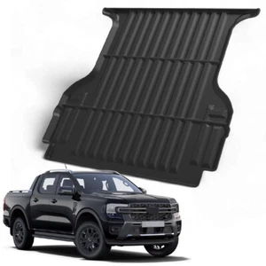 5 FT 60" 3D Short Truck Bed Mat For 19-24 Ford Ranger Floor Mat Rear Cargo Liner - Picture 1 of 8