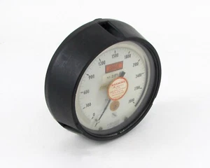 6-3/4" Ashcroft Duragauge Test Gauge A.I.S.I. 316 Tube Range 0-3000 PSIG - Picture 1 of 3