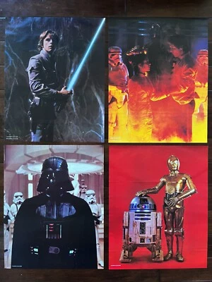 1980 Star Wars Empire Strikes Back Crisco Oil Poster Set of 4 NM-Mint Vintage - Image 1 of 4