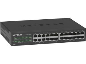 NETGEAR (GS324) 24-Port Gigabit Ethernet Unmanaged Switch   GS324-200NAS