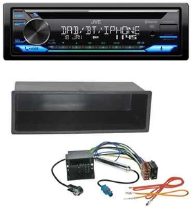 JVC Bluetooth MP3 USB DAB CD Autoradio für VW Polo, Lupo, Fox, Passat, T5 - Bild 1 von 8