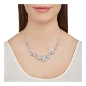 SWAROVSKI White Crystal Star Necklace - Picture 1 of 3