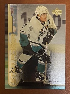 Teemu Selanne 1999-00 Upper Deck Gold Reserve Star Power SP 153 Anaheim Ducks