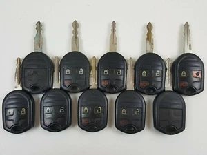 LOT OF 10 ORIGINAL FORD 07-20 OEM REMOTE HEAD KEY LESS ENTRY FOB SA DST80 83 USA - Picture 1 of 12