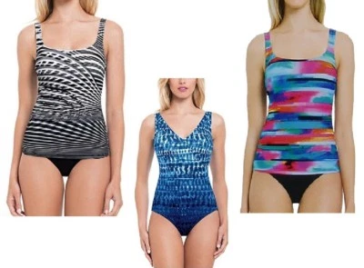 Essentials by Gottex Ladies Swim Suits Variety Tankini or One Piece - Image 1 of 4
