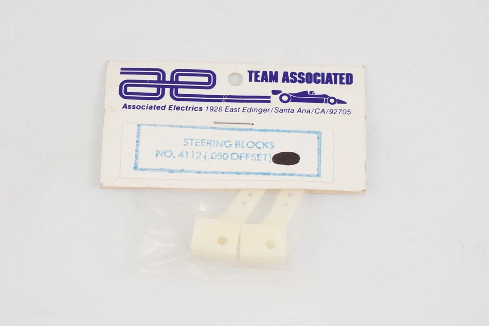 Team Associated 4112 Steering Blocks (.050 Offset) modeling - Image 1 of 1