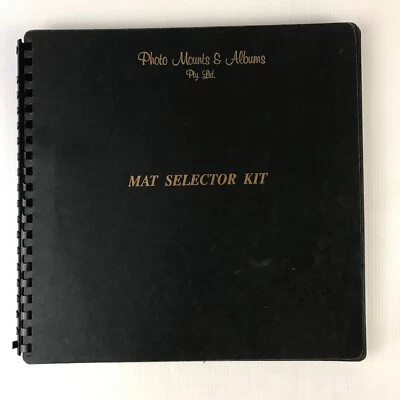 Soportes y álbumes de fotos vintage (kit de selección de alfombrillas) Foto 1 de 4