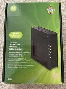 Motorola SURFboard SB6120 DOCSIS 3.0 Cable Modem w Power Supply - Works Great - Picture 1 of 2