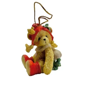 Vintage 1992 Priscilla Hillman Cherished Teddies Christmas Ornament 951226 - Bild 1 von 7