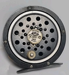 Vintage Pflueger Medalist 1494 Fly Reel Diamolite Line Guard, Akron USA - Picture 1 of 12
