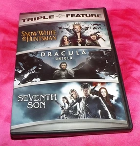 💥Snow White and the Huntsman / Dracula: Untold / Seventh Son Triple Feature DVD - Bild 1 von 3