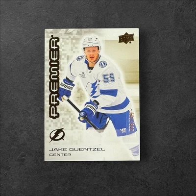 2024-25 Upper Deck Premier /299 Jake Guentzel  #48 Tampa Bay Lightning - Image 1 of 2