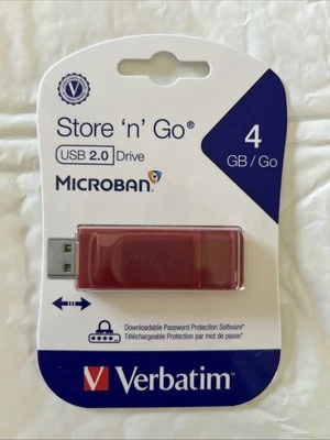 Verbatim Store 'n' Go 4GB USB Flash Drive - Image 1 of 2