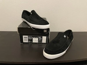 2011 DC Men’s Villain Vulc Black White 303024 Sz 13 Lightly Worn Hard 2 Find - Picture 1 of 7