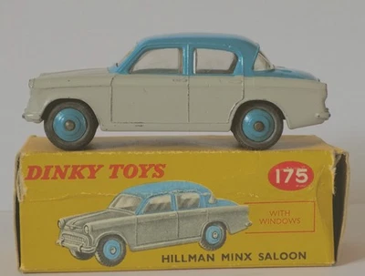 Dinky Toys Nº175 Hillman Minx Sedán Coche (1958-61). CORREO GRATIS A REINO UNIDO. Foto 1 de 4