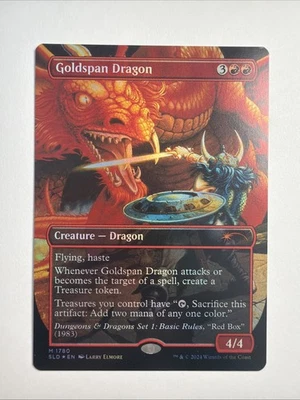 Goldspan Dragon (Rainbow Foil) Secret Lair Drop Foil - Image 1 of 4