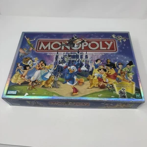 Monopoly The Disney Edition Juego de Mesa Hasbro COMPLETO 2001 Raro De Colección Holograma - Imagen 1 de 3