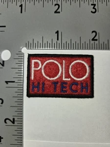 POLO RALPH LAUREN PATCHES BRAND NEW RED/BLUE POLO HI TECH PATCH - Imagen 1 de 1