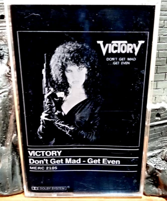 Victory - Don't Get Mad - Get Even (1987 Mercenary Records, US) Cassette Foto 1 de 4