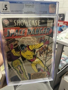 Vitrina #15 CGC .5, 1er Ranger Espacial. Regalos completos mucho superiores (DC 1958) - Imagen 1 de 2