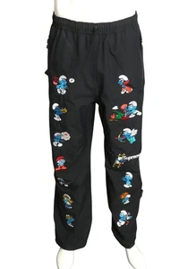 SUPREME x SMURFS- NWT 2020 Smurf Joggers, Size Large - Picture 1 of 5