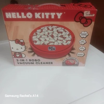 Robo Aspiradora Hello Kitty RED 3 en 1 - Nueva en Caja Foto 1 de 4