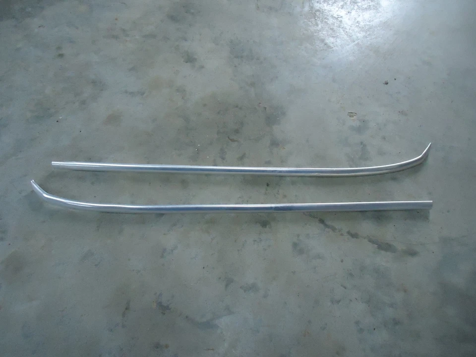 74-75-76 CHEVROLET LAGUNA S-3 HALF VINYL TOP MOLDINGS TRIM SET 1974 1975 1976 - Image 1 of 4