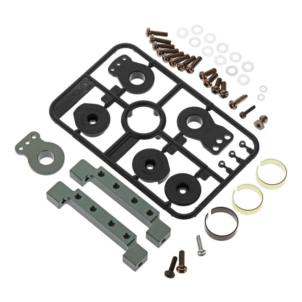 RC Big Truck Option & Spare Parts No.37 TROP.37 Aluminum W Servo Mount & High To - Image 1 of 1