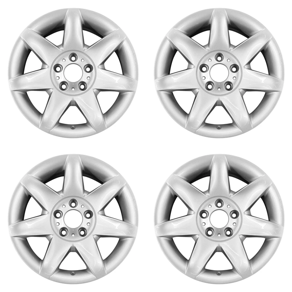 BMW 525i 530i 540i 2001-2003 17" Factory OEM Wheels Rims Set 36116751761 - Image 1 of 1