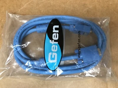 Gefen CAB-VGA-6MF Male-Female VGA to VGA Cable  6-Feet   NEW & SEALED - Image 1 of 4