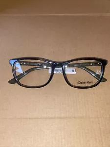 Calvin Klein CK 20511 G Tortoise Olive Eyeglass Frames 57 18 150 (B-30) - Picture 1 of 5