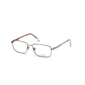 Diesel DL 5375 008 Red Metal Optical Eyeglasses Frame 56-16-145 DL5375 RX - Picture 1 of 2