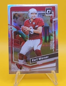2023 Donruss Optic - Silver Holo Prizm - Arizona Cardinals- Kurt Warner #4 - Picture 1 of 5