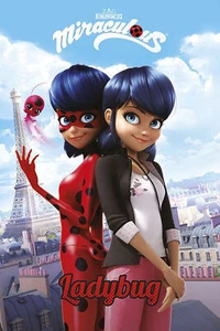 Miraculous - París - Marinette - Cartel de Animación - Talla 61x91,5 cm - Imagen 1 de 27