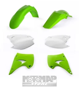 Kit Plastiche Acerbis Kawasaki Kx 125 250 2003 2004 2005 2006 2007 2008 Verde - Foto 1 di 1