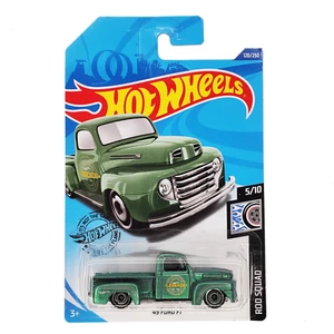 Camioneta pickup Ford F1 verde Hot Wheels '49 HW Rod Squad Mainline GHD27 2020 - Imagen 1 de 2