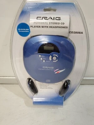 Craig Reproductor de Disco Compacto Portátil con Auriculares CD2808A Nuevo  Foto 1 de 2