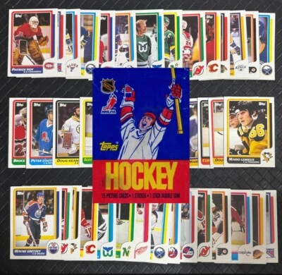 1986-87 Topps Hockey Trading Cards Complete Your Set U Pick Patrick Roy - Image 1 of 3