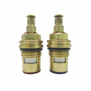 Original Flomasta Keramik Hahnverschraubungen 24 mm x 1/2" 2er Pack UK-NSSF - Bild 1 von 3