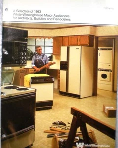 Vtg WHITE-WESTINGHOUSE Appliances Catalog RETRO Kitchen Oven Washer Dryer 1983 - Picture 1 of 1