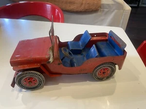 Vintage 1950's Louis Marx & Co. Willy's Jeep Collectible  - Picture 1 of 9