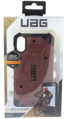 Funda UAG Urban Armor Gear para XS y para iPhone X Rojo Carmín Rojo Pathfinder Foto 1 de 3