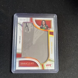 2023 Panini UFC Immaculate Jumbo Memorabilia Sports Bra Irene Aldana 03/10 - Picture 1 of 2